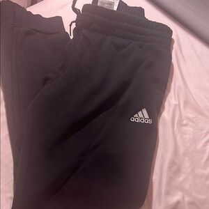 Adidas Black Sweatpants Athletic Joggers